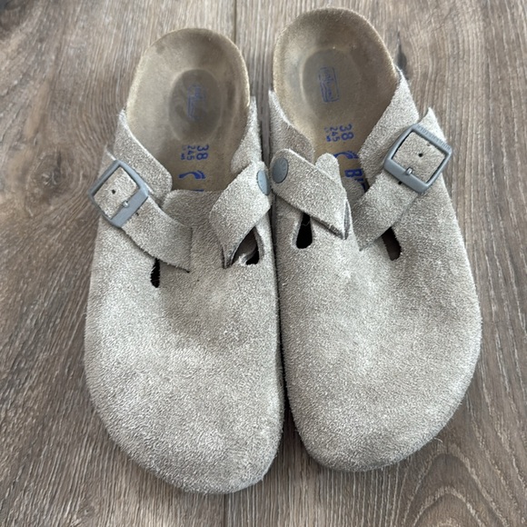 Womens Birkenstock Boston Soft Footbed Clog - Picture 2 of 7